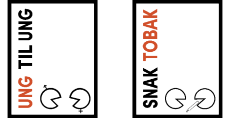 Logo for Ung Til Ung og Snak Tobak
