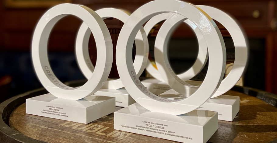 Statuetterne til Creative Circle Award 2020